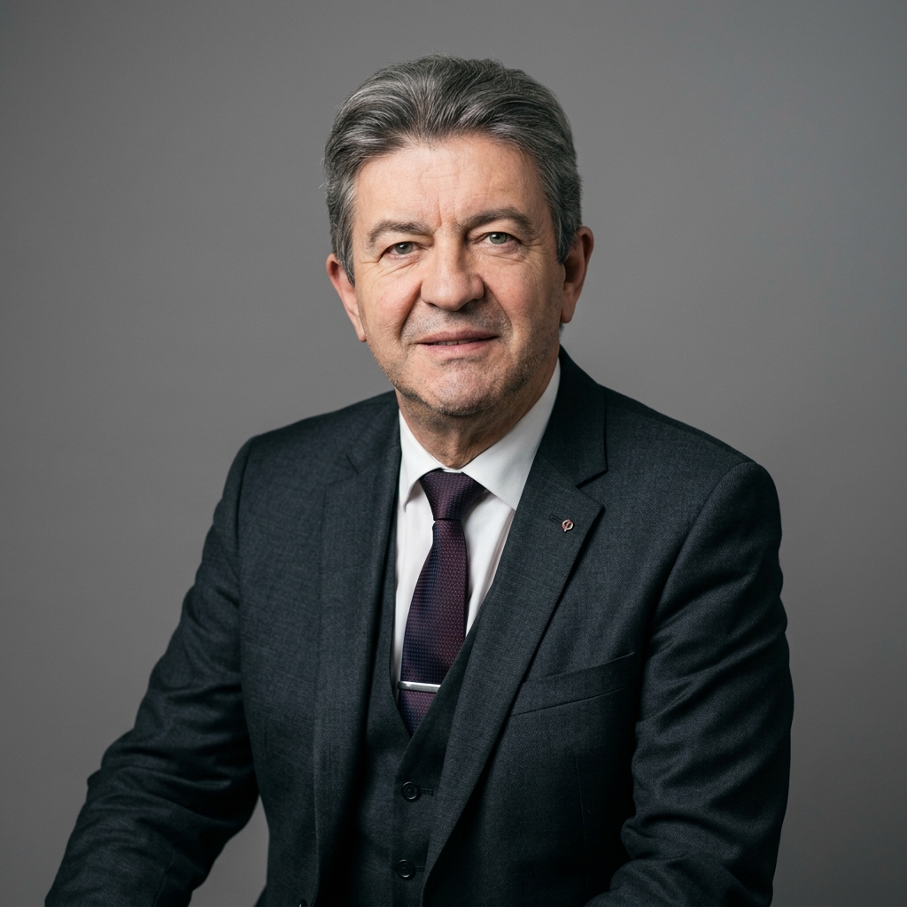 Portrait de Jean-Luc Mélenchon